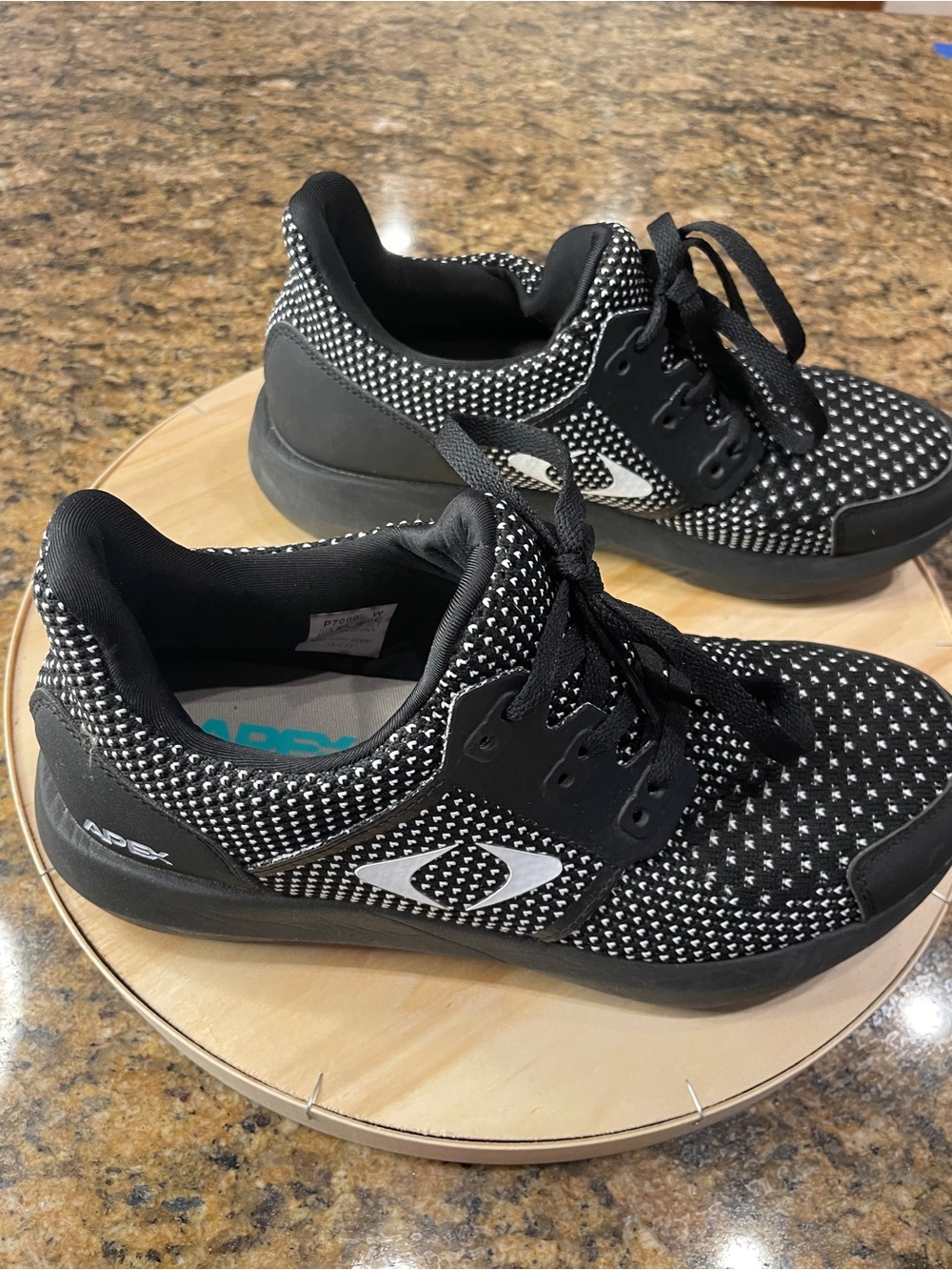 Women’s Apex brand Black & White Athletic Sneakers